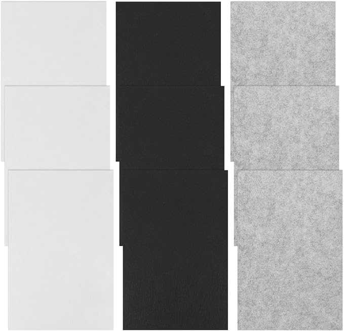 12 Pcs Felt Sheets