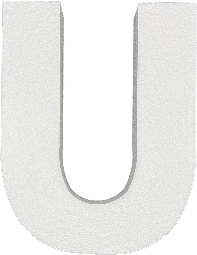 12 Inch Smooth Foam Letters