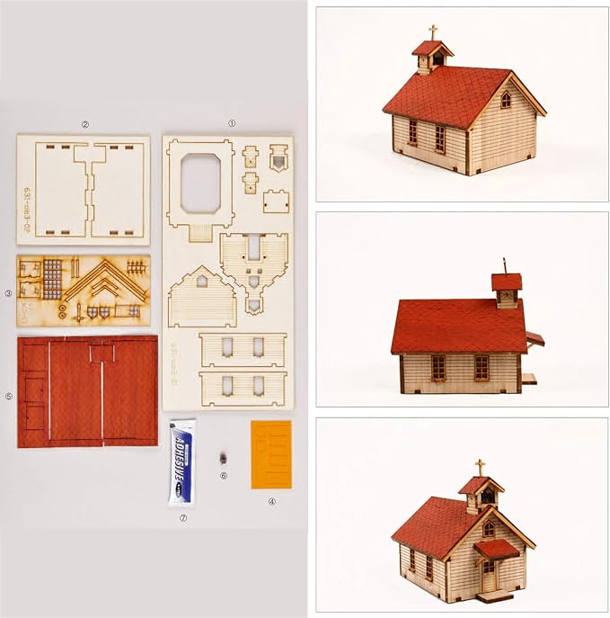 5 Pack 300x200x1.5mm Basswood Plywood Thin Wood Sheets