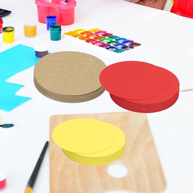PATIKIL 2inch Circle Card Stock