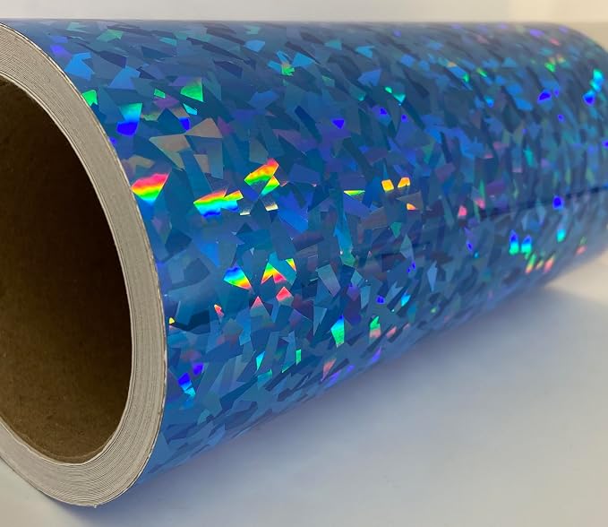Holographic Crystal Sign Vinyl, HOLOCRYSTAL self-Adhesive Plastic