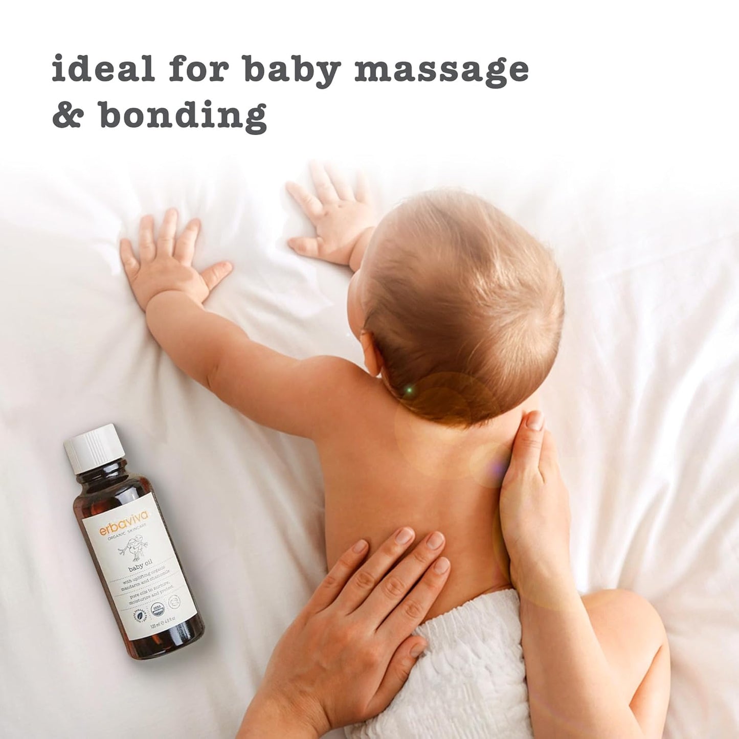 erbaviva Baby Oil, 4 Fl Oz