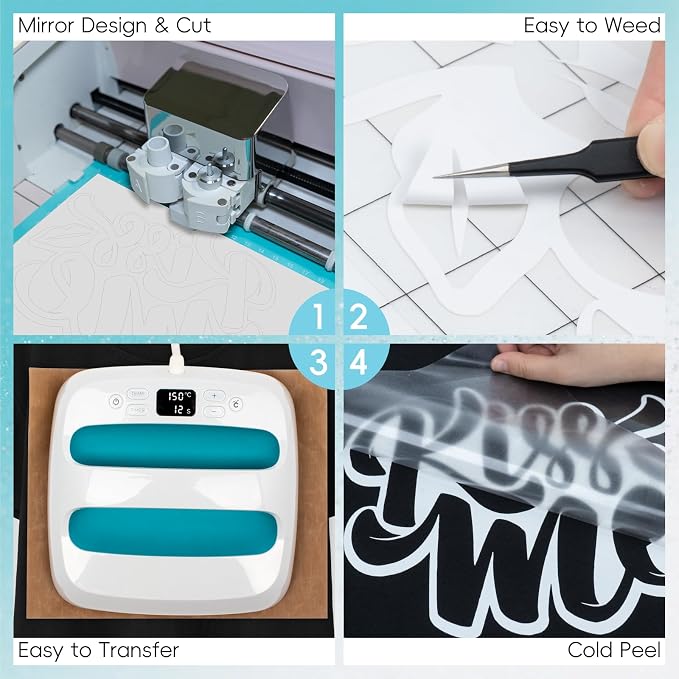 Aoder White Heat Transfer Vinyl