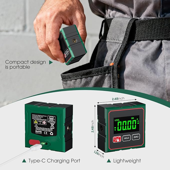 Digital Angle Finder Magnetic Digital Level
