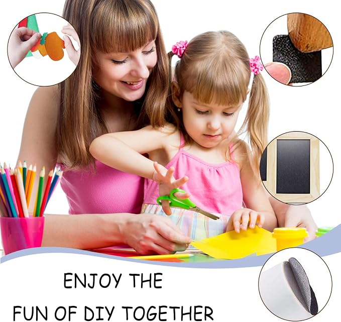 Jtnohx Self Adhesive Felt Sheets, Sticky Fabric Square