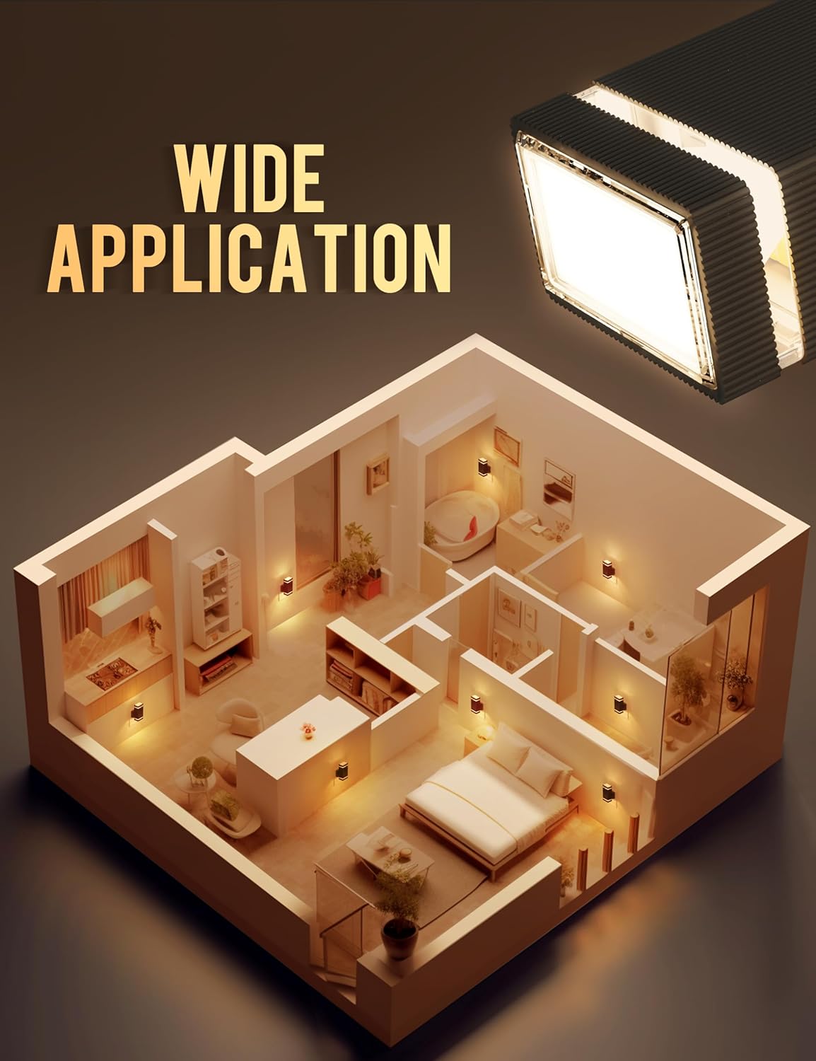 DORESshop Dimmable LED Night Light Plug in [4 Pack], Night Lights Plug into Wall with Dusk-to-Dawn Sensor, 0-100lm Bright Nightlights with Light Sensor for Adults, Hallway, Bedroom, Stairway