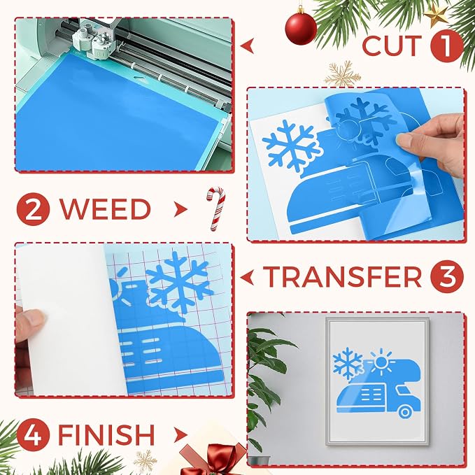 IModeur Glossy Blue Permanent Vinyl