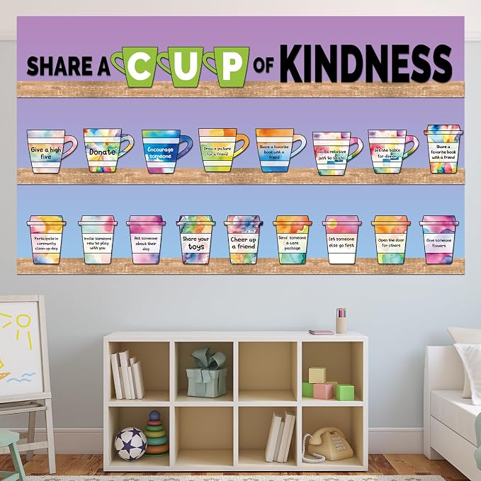 Qyeahkj 17.7in x 20ft Bulletin Board Paper Roll Bulletin Board Background Paper
