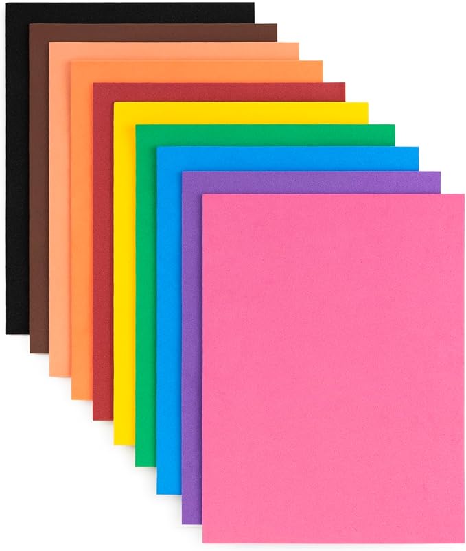 Hygloss Craft Foam Sheets
