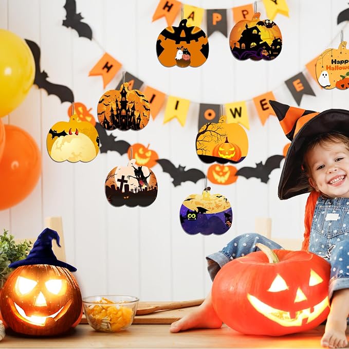60 Pcs Pumpkin Wooden Cutouts Thanksgiving Unfinished Wood Crafts Pumpkin