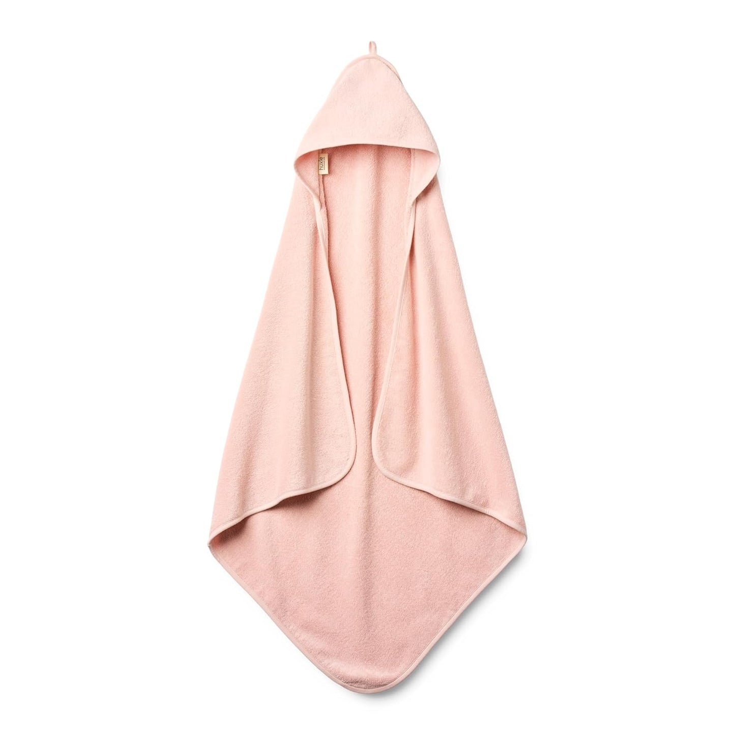 Baby Hooded Towel – Organic Cotton Baby Bath Towels – Baby Towels, Baby Bath Towels for Baby Boy, Baby Girl, 32" x 32" Super-Soft and Absorbent Baby Towels for Newborn (Blush)