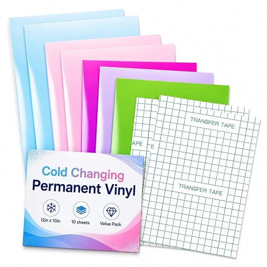 Color Changing Vinyl Permanent Adhesive