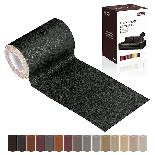 Leather Repair Patch Tape, Car Seat, Vinyl Leather Repair Kit