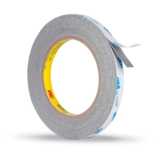 3M Double Sided Foam Tape 0.39in x 20Ft Removable No Damge Wall Tape | Heavy