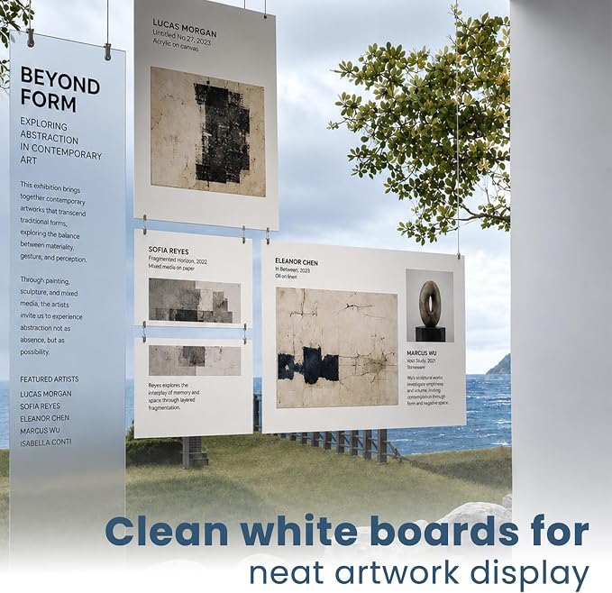 12 Pcs Foam Board 11X14 White Poster Board, Goefun 1/8 Inch Lightweight Acid