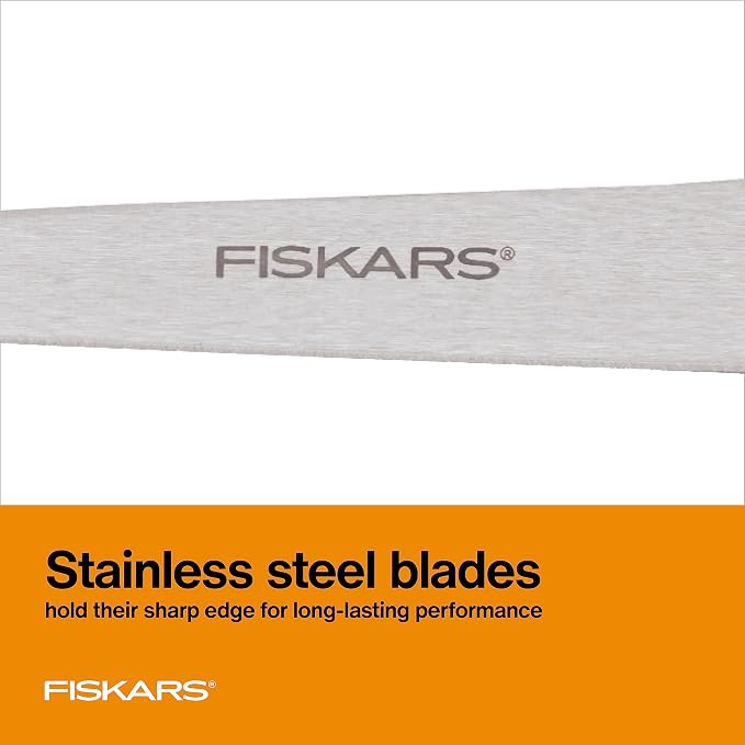 Fiskars 8" Everyday Stainless Steel All Purpose Scissors