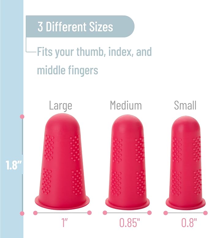 Mr. Pen- Hot Glue Gun Finger Protectors, Silicone Finger Protectors | Rubber