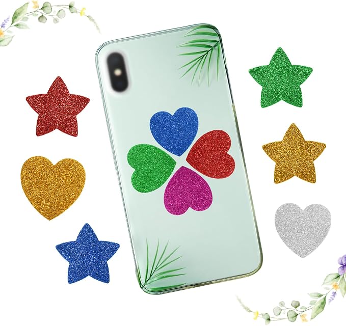 PATIKIL 2.2"x2.2" Star Foam Stickers