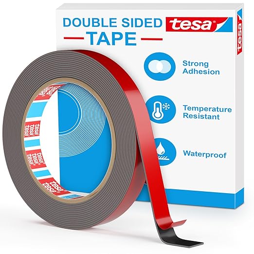 EMITEVER 0.59IN x 15.4FT Double Sided Tape Heavy Duty, Tesa Acrylic Foam |