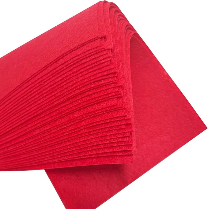 Jtnohx Stiff Felt Sheets, Craft Felt Square