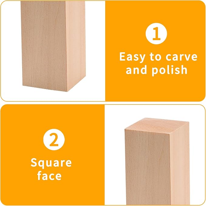 Basswood Carving Blocks, Basswood