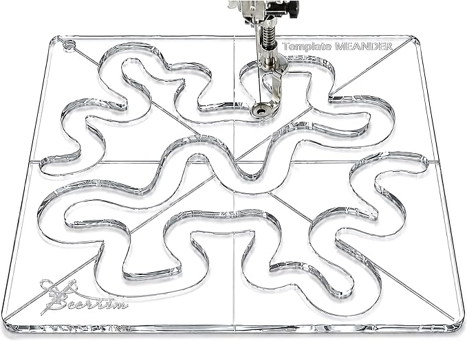 Meander Quilting Ruler Template