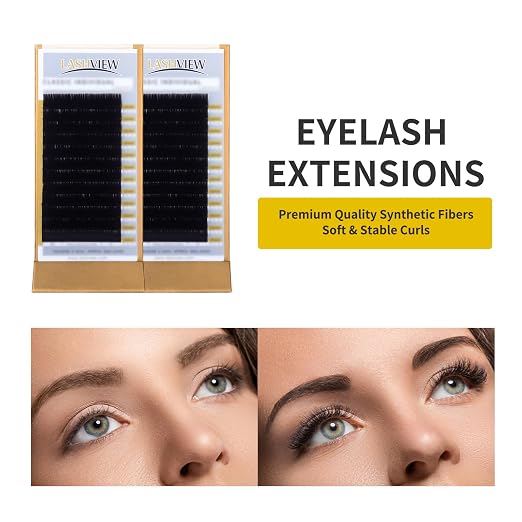 LASHVIEW Eyelash Extension Kit, Lash Extension Practice Kit,