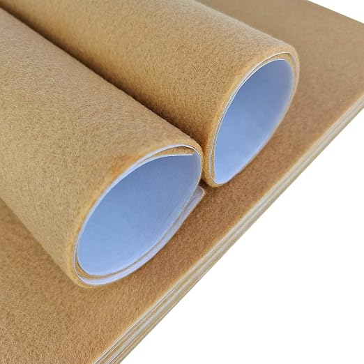 Jtnohx Self Adhesive Felt Sheets, 12 Pieces Felt Fabric
