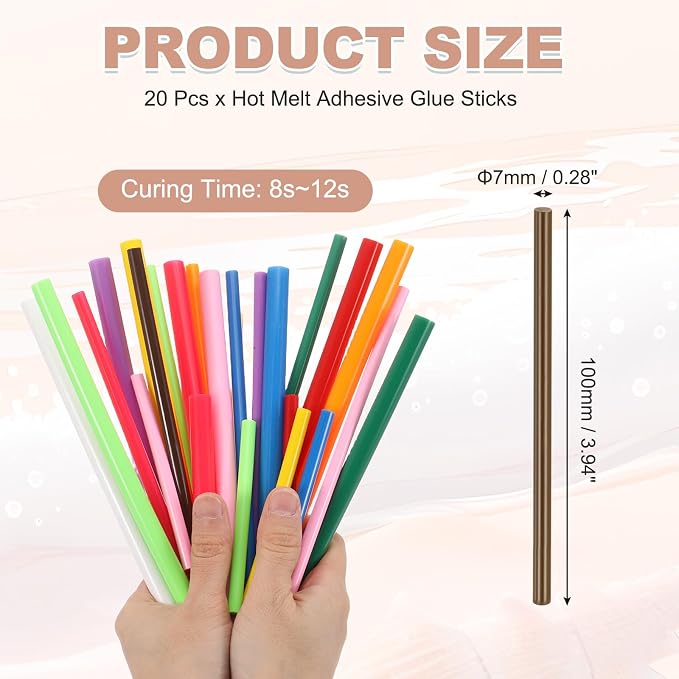 PATIKIL Hot Glue Sticks for Glue Gun