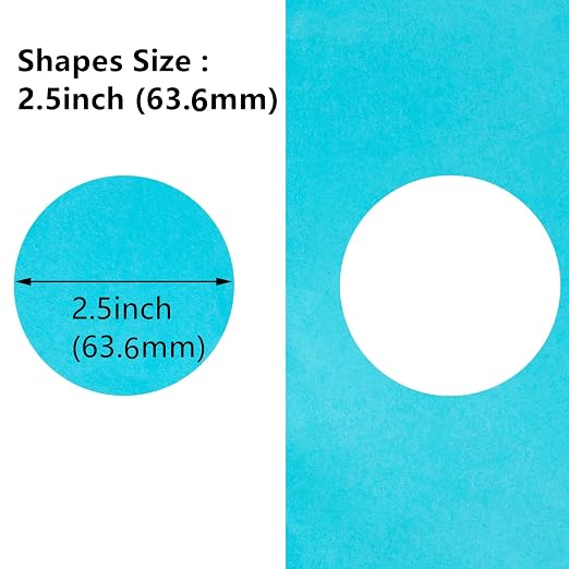 2.5 inch Circle Punch, Paper Circles, Large Hole Punch