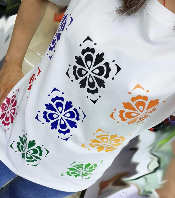 guangyintong Blue Heat Transfer Vinyl HTV Rolls, Glossy Surface HTV Vinyl