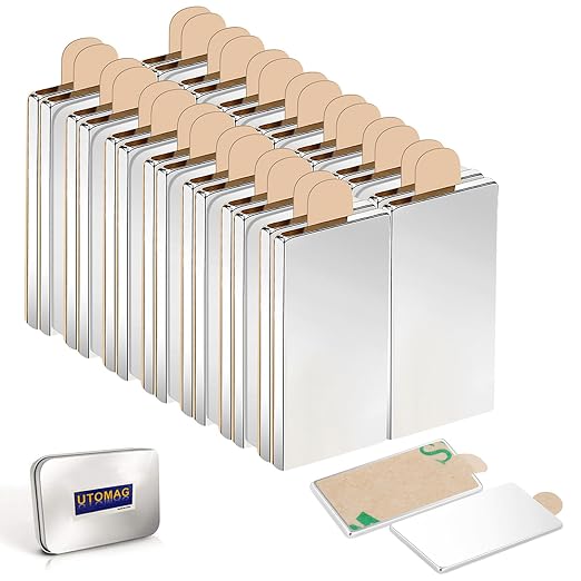 UTOMAG 30 Pcs Rectangular Neodymium Magnets
