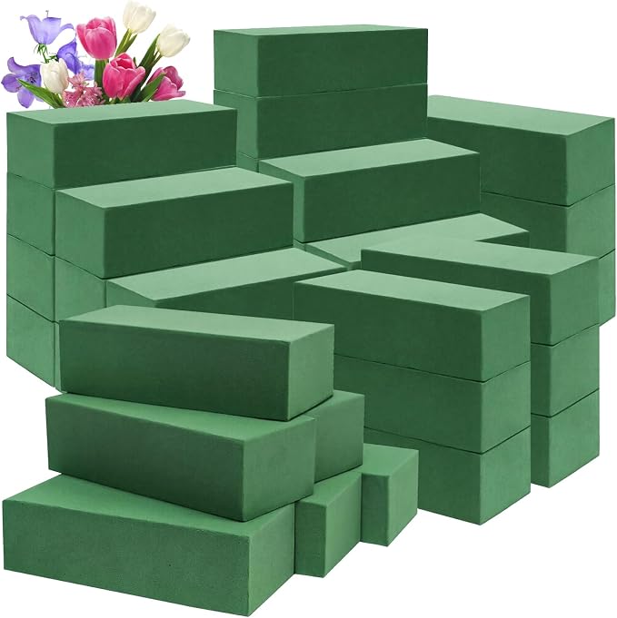Prashent 72 Pcs Floral Foam Blocks, DIY Craft Supplies