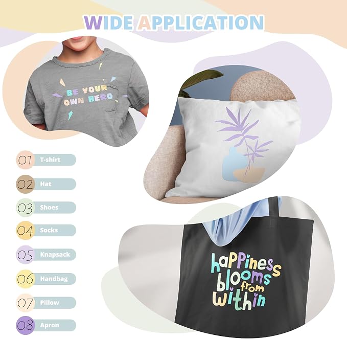 HTVRONT Boho HTV Vinyl Bundle