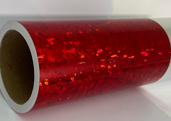 Holographic Crystal Sign Vinyl, HOLOCRYSTAL self-Adhesive Plastic