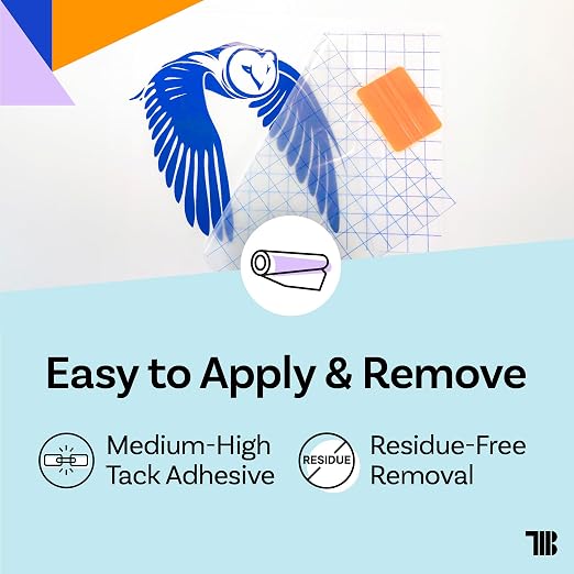 TapeManBlue Clear Transfer Tape