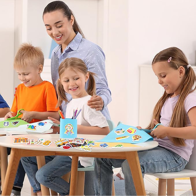 600 Pcs Back to School Foam Stickers Self Adhesive