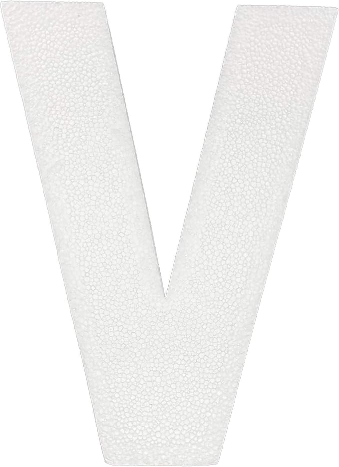 12 Inch Smooth Foam Letters