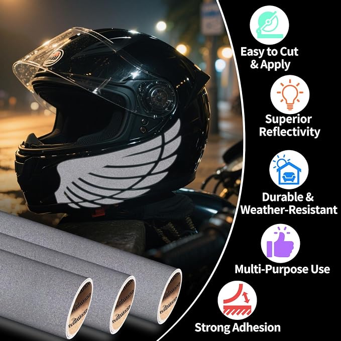 TECKWRAP Black Reflective Chrome Adhesive Vinyl Flashlight Sensitive Vinyl