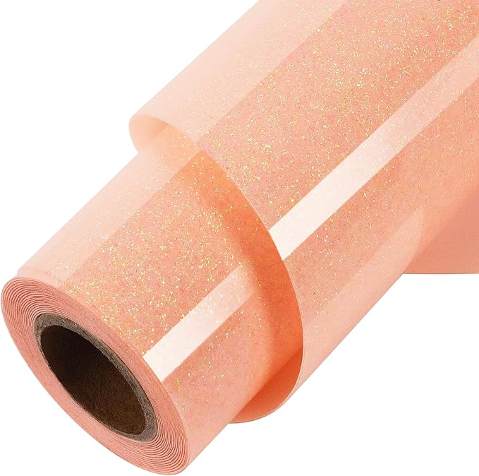 TORC Blush Glitter HTV Blush Heat Transfer Vinyl HTV Rolls