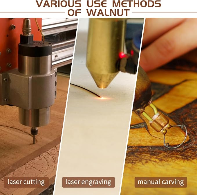 12 Pcs Mahogany Plywood Sheets, School DIY Projects, CNC Cutting, and Wood