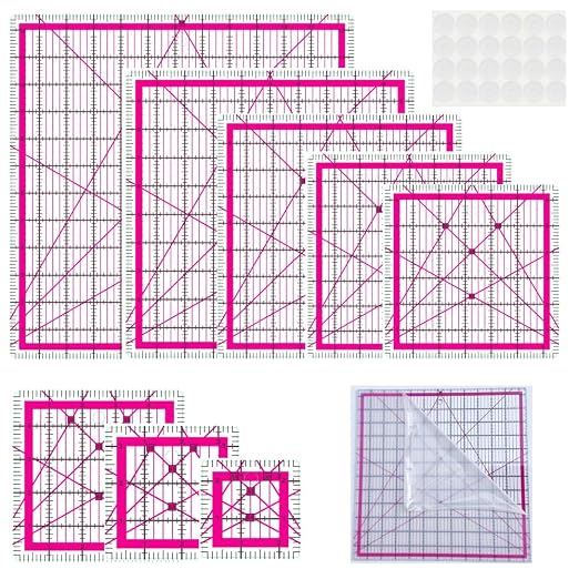 8 Quilting Rulers, Quilting Square Rulers | Quilting Rulers and Templates
