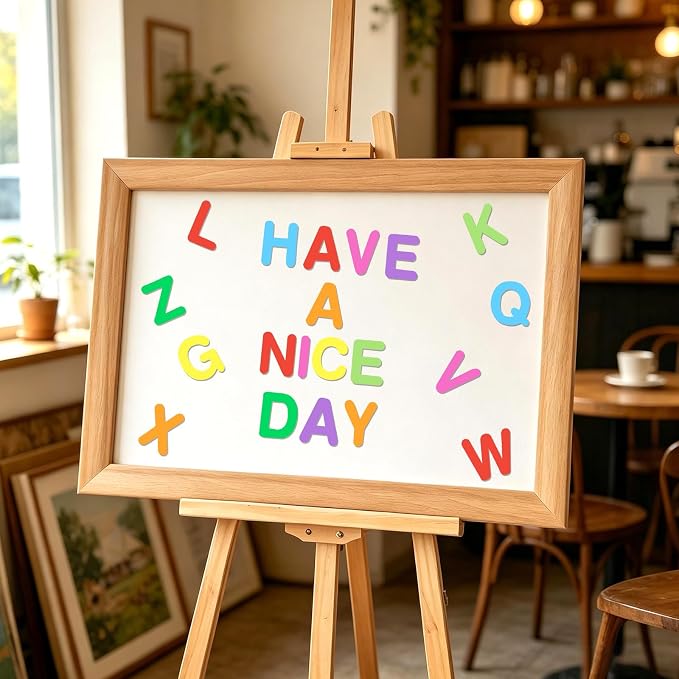 1312Pcs Foam Letter Stickers for Crafts 8Colors Self Adhesive Foam Stickers EVA