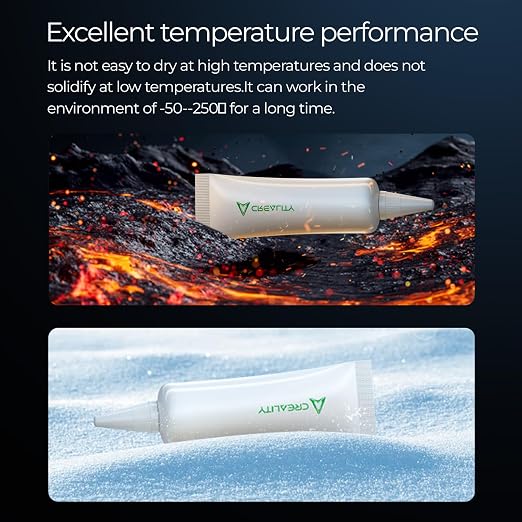 Creality Thermal Grease, High Thermal Conductivity Silicone Paste