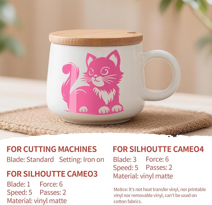 IModeur Glossy Pink Permanent Vinyl