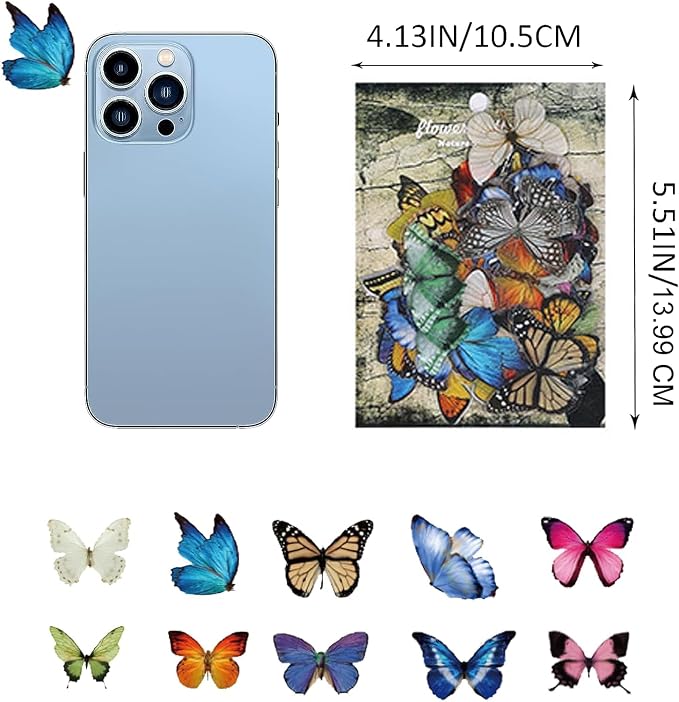 Imeepa 480Pcs Nature Stickers 8 Series Theme Scrapbooking Stickers | Plants