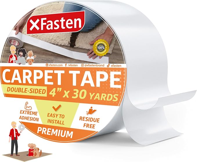 XFasten Double-Sided Carpet Tape