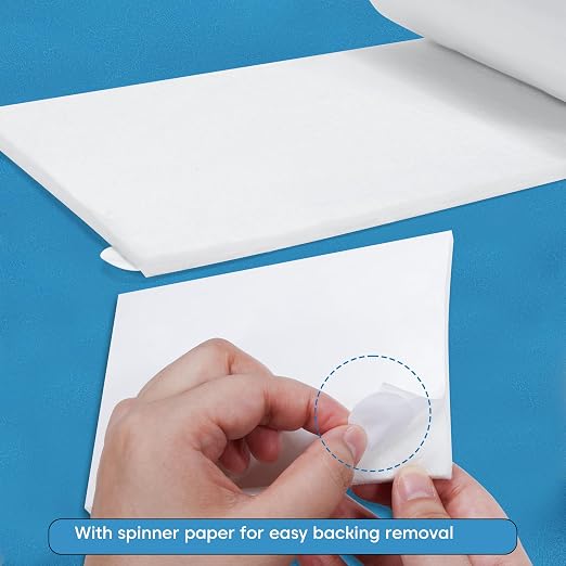Pllieay Thickened Adhesive Felt Padding, 1/3" Thick 6" x 2.5yd Felt Pads |