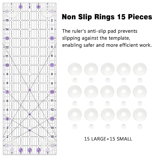 Sewing Ruler, 6“ * 17” Quilting Rulers, Acrylic Ruler, Cutting Ruler