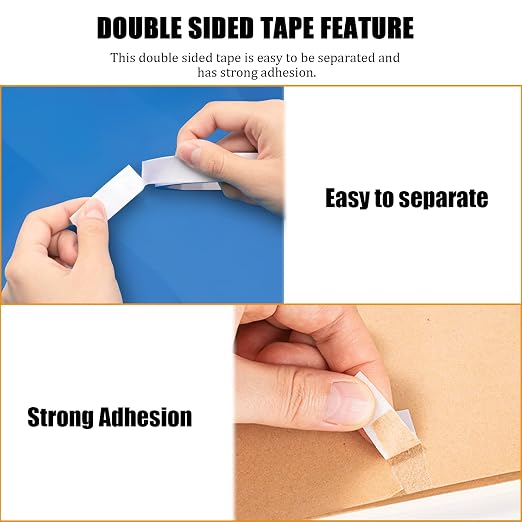 6 Roll 3 Sizes Double Sided Tape